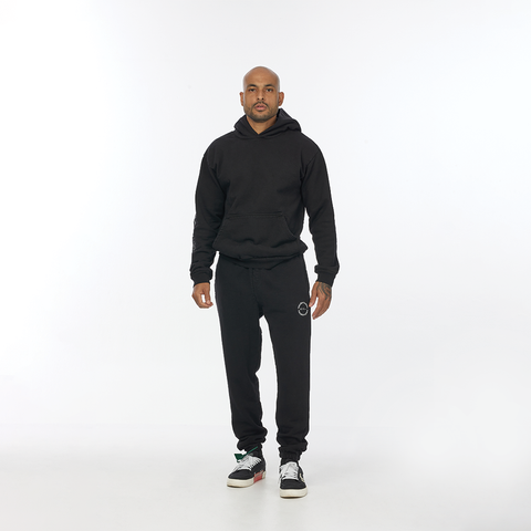 Image of Mens Circle Logo Hoodie + Sweatpants Bundle