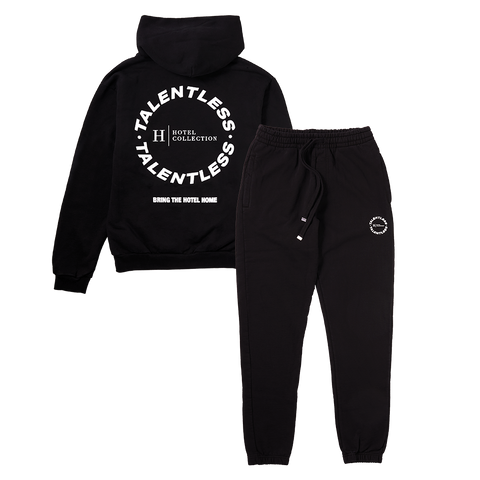 Image of Mens Circle Logo Hoodie + Sweatpants Bundle